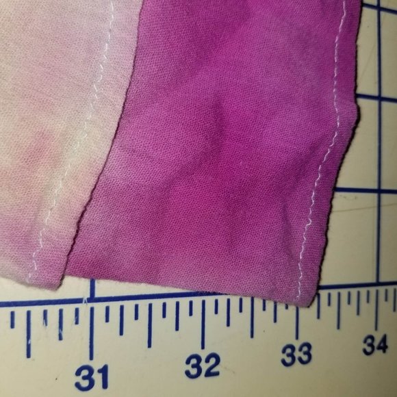 St. John's Bay Girls Tie Dye Multicolor Purple Sleeveless Swim Dress Size Large - Picture 9 of 9